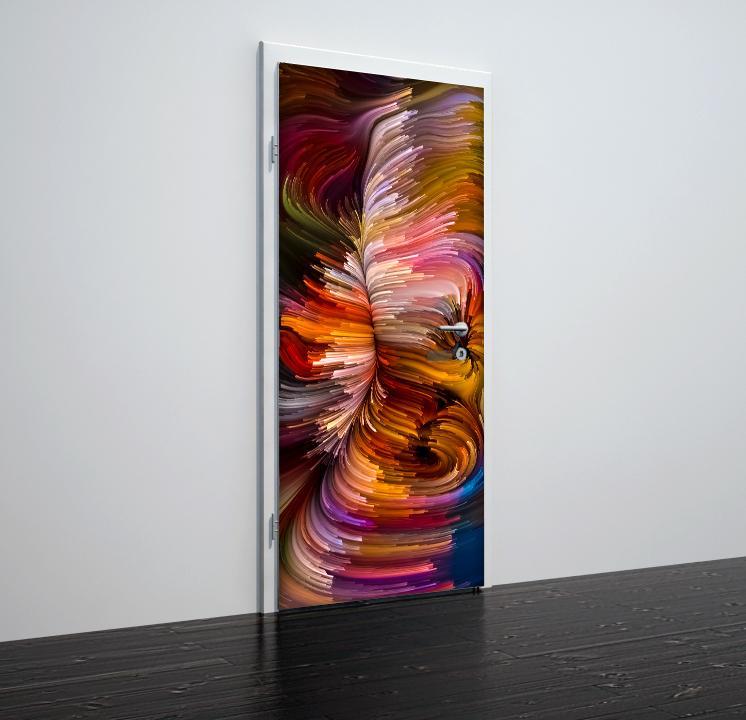 Tapete für Türen Abstract 3- TA046 - life-decor.de