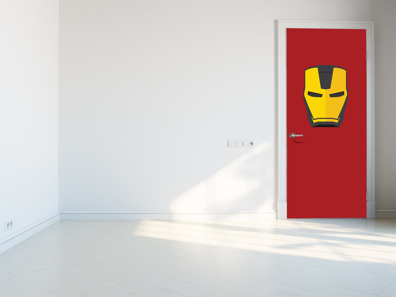 Tapete für Türen Ironman - TA070 - life-decor.de