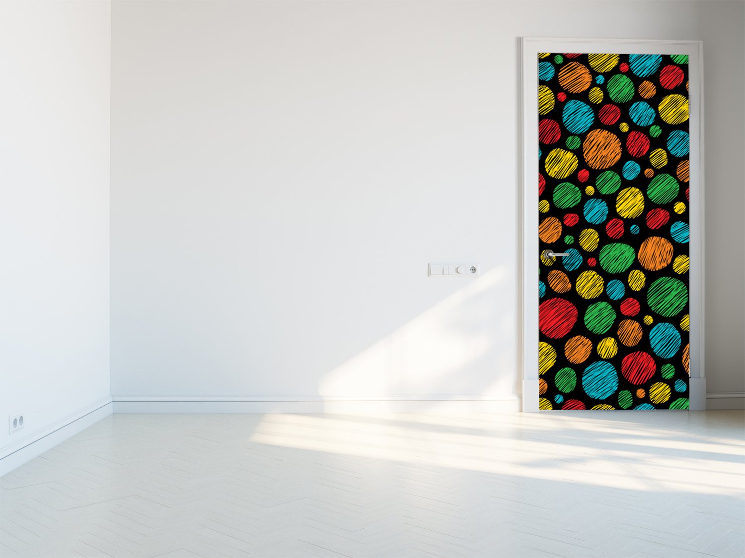 Tapete für Türen Scumbling - TA089 - life-decor.de