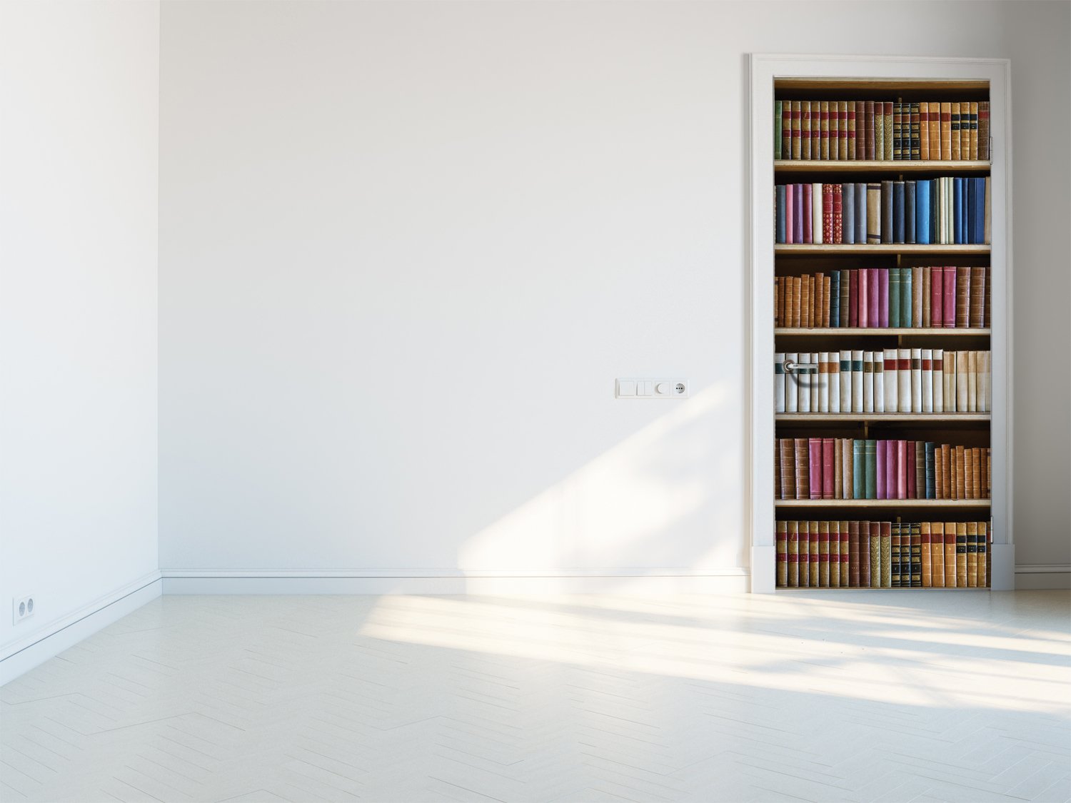 Tapete für Türen Old books - TA059 - life-decor.de