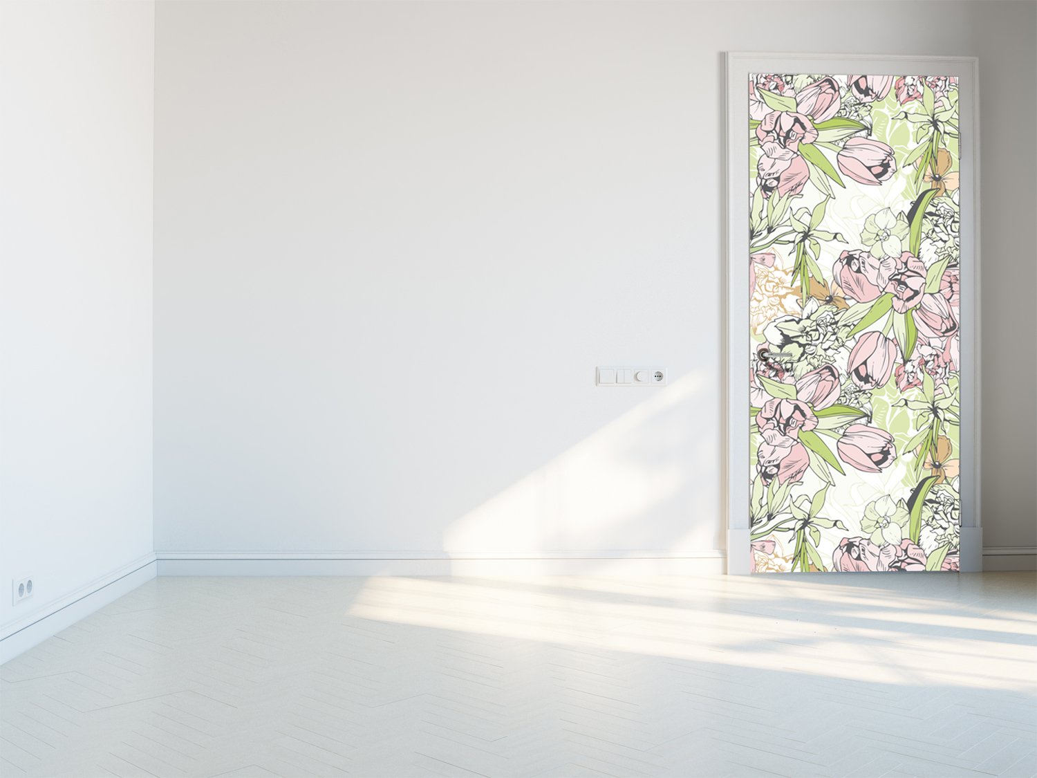 Tapete für Türen Flowers - TA099 - life-decor.de