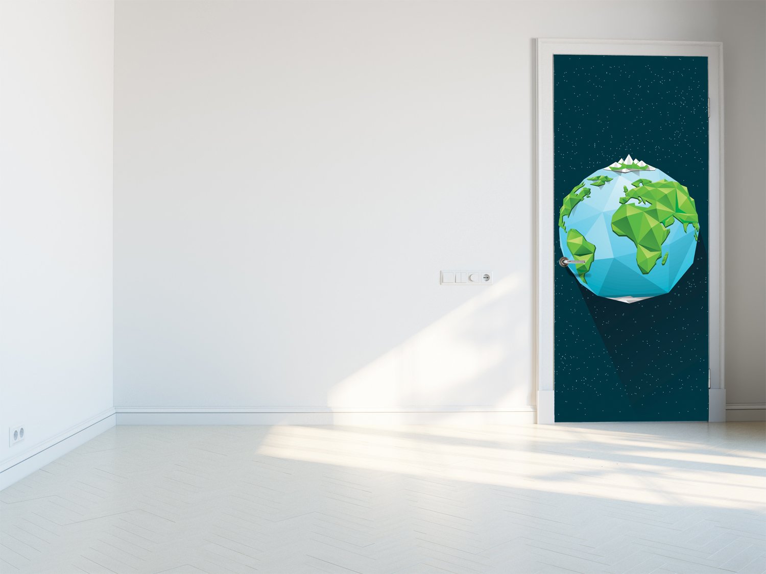 Tapete für Türen Earth - TA045