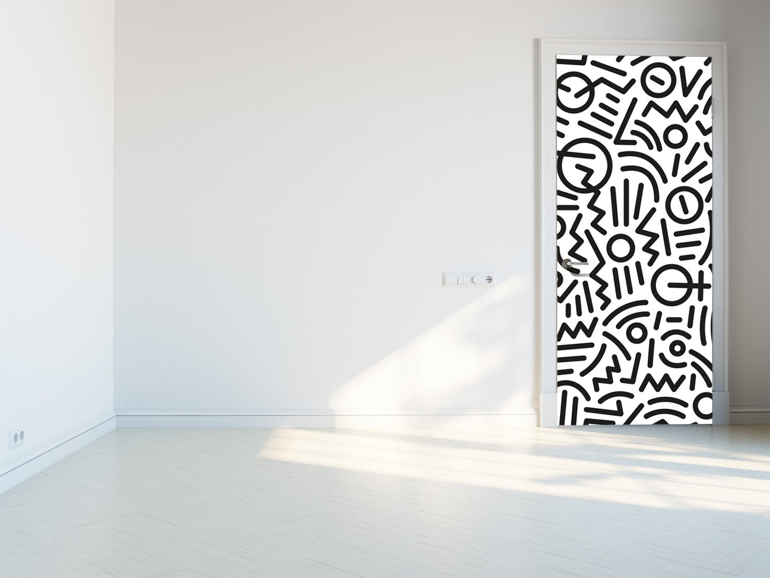 Tapete für Türen Stickman- TA094 - life-decor.de