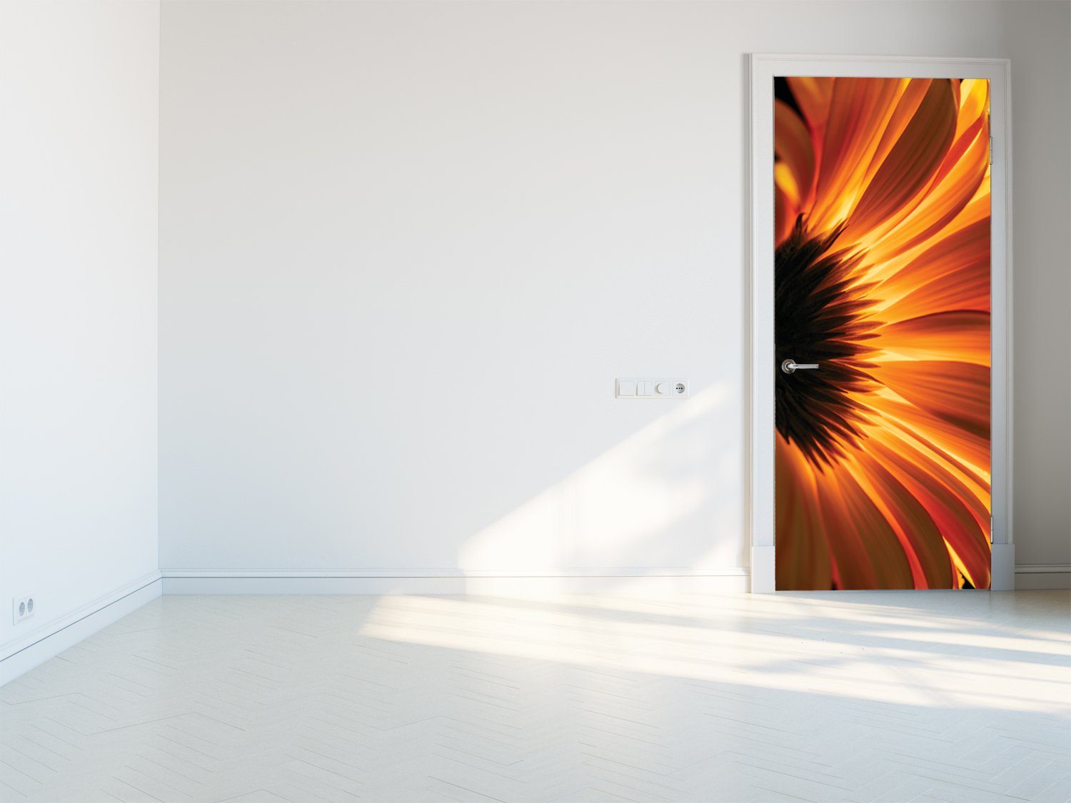 Tapete für Türen Gerbera flowers- TA076 - life-decor.de