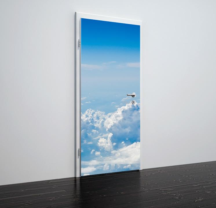 Tapete für Türen Cloud  - TA004 - life-decor.de