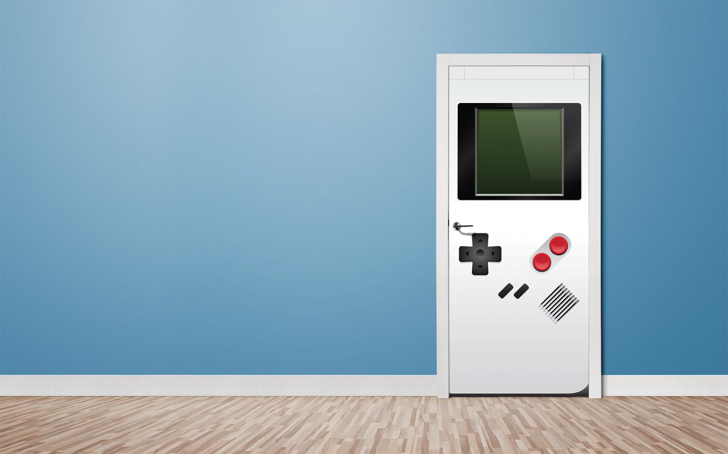 Tapete für Türen GameBoy- TA067 - life-decor.de