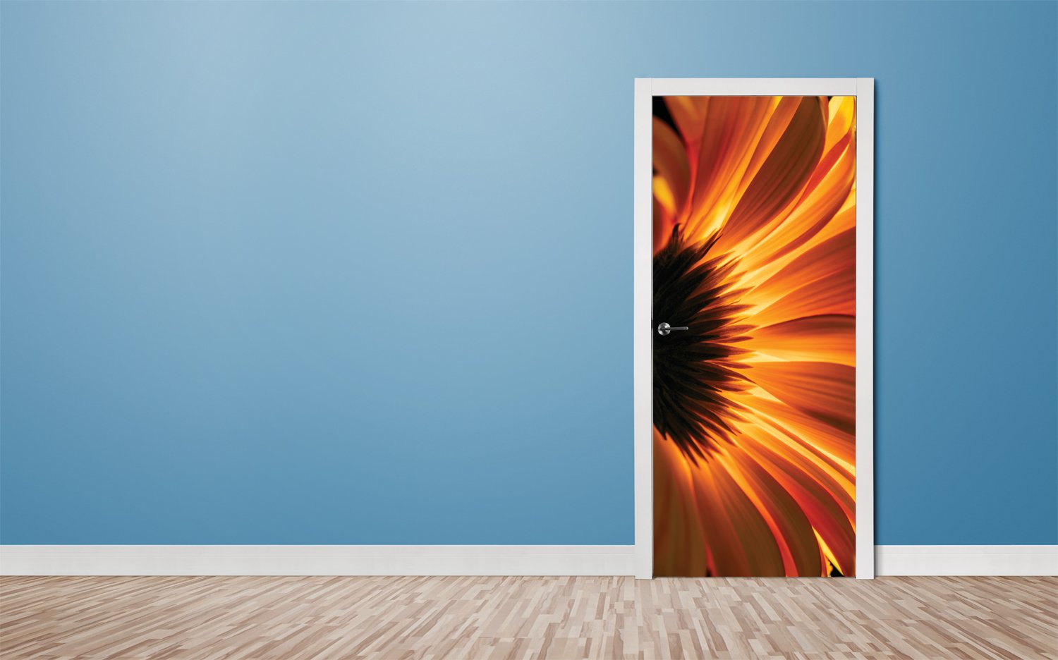 Tapete für Türen Gerbera flowers- TA076 - life-decor.de