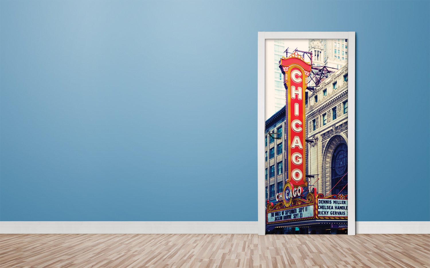 Tapete für Türen Chicago - TA048 - life-decor.de