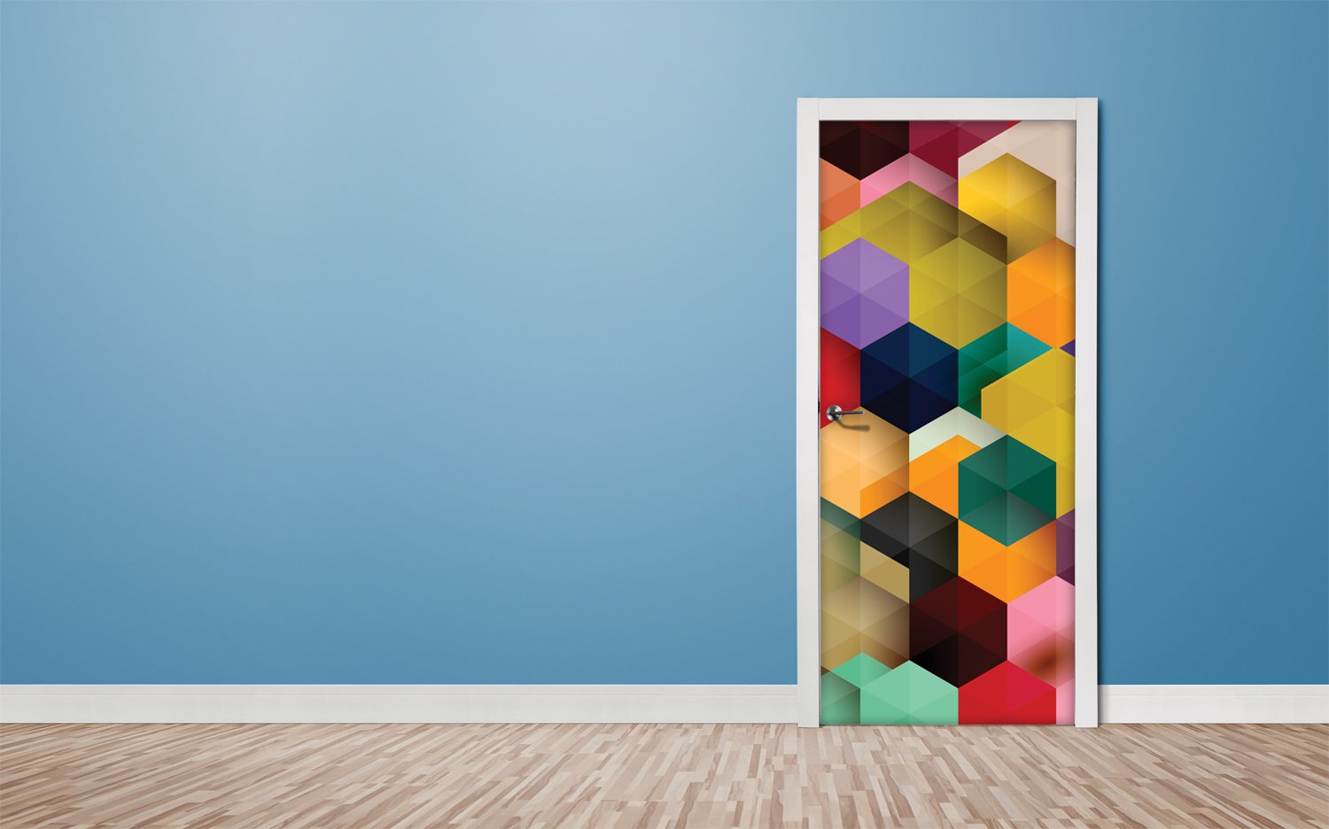 Tapete für Türen Cubic - TA051 - life-decor.de