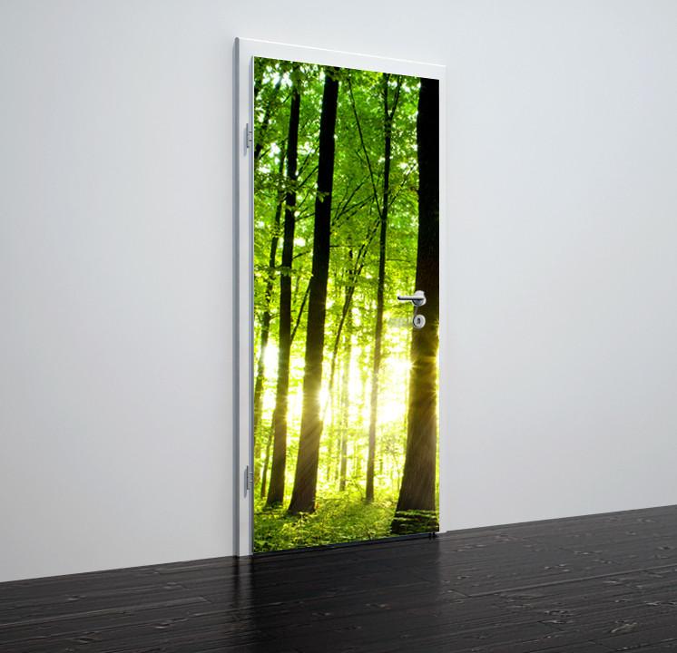 Tapete für Türen Green Forest   - TA009 - life-decor.de