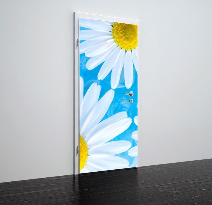Tapete für Türen Chamomiles on Water   - TA011 - life-decor.de