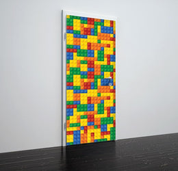 Tapete für Türen Lego - TA063 - life-decor.de