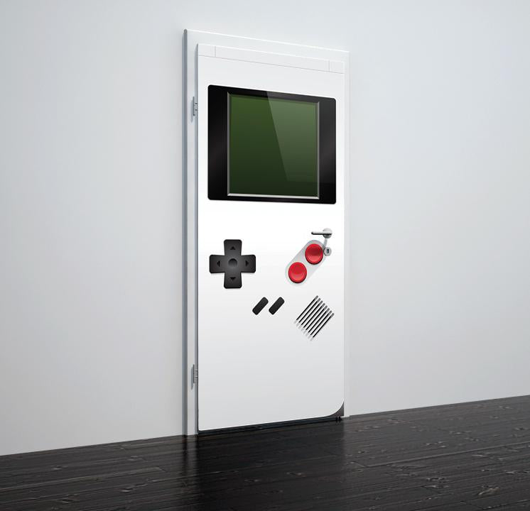Tapete für Türen GameBoy- TA067 - life-decor.de