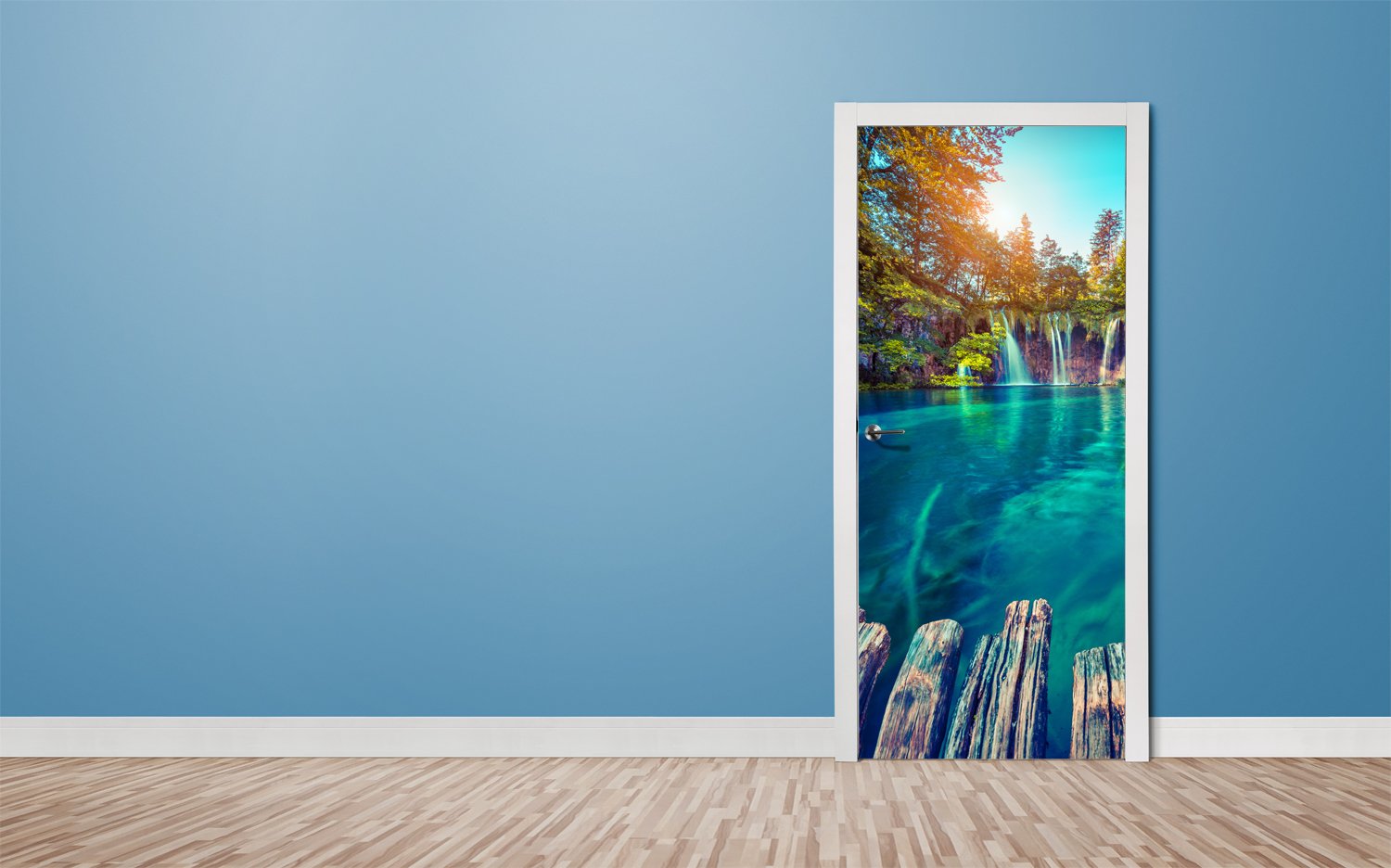 Tapete für Türen Plitvica Lake- TA043 - life-decor.de