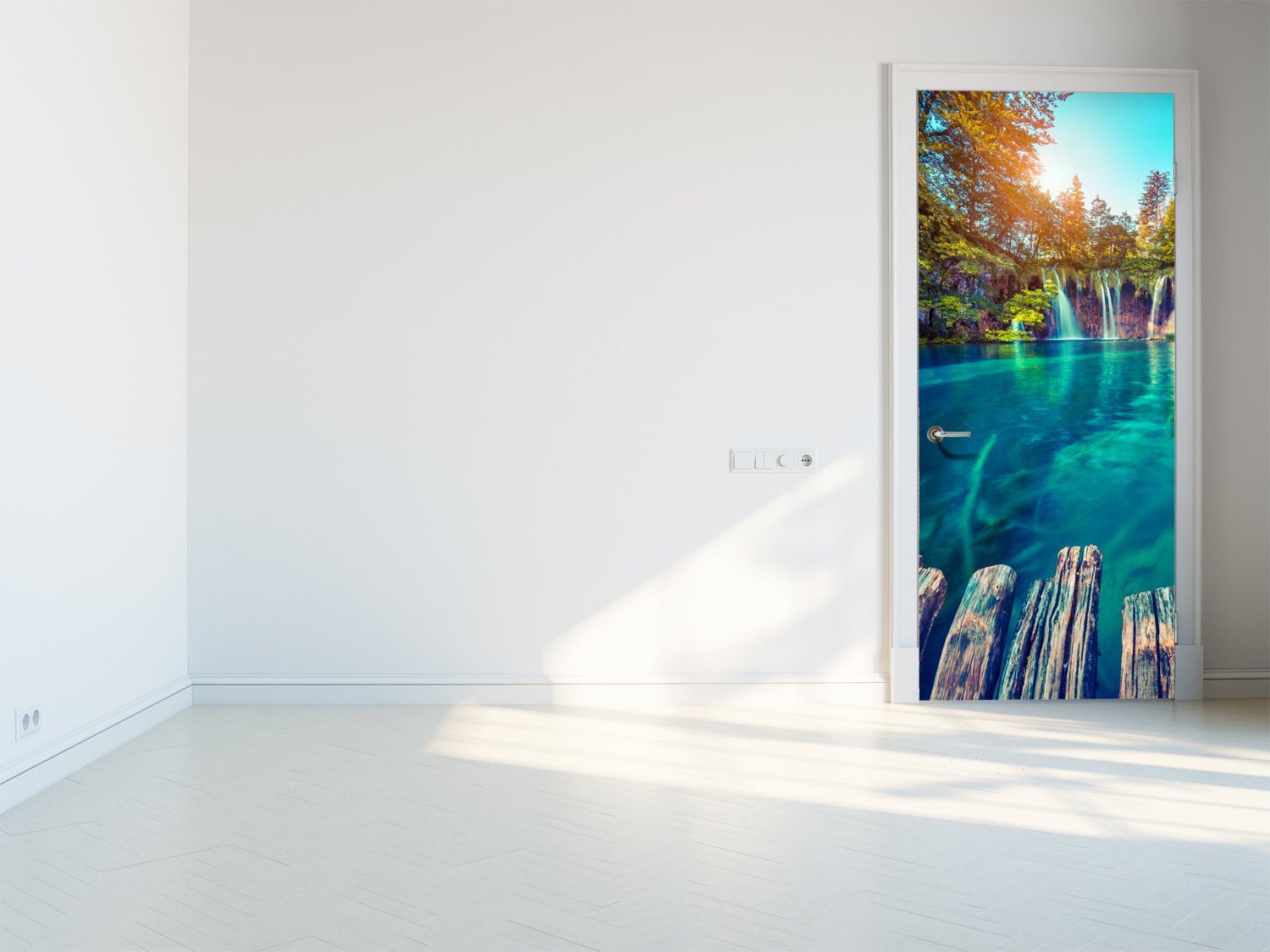 Tapete für Türen Plitvica Lake- TA043 - life-decor.de