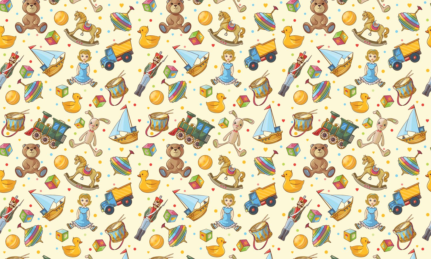 Life Decor Möbelfolie with toy pattern, waterproof self-adhesive film for furniture and decoration.