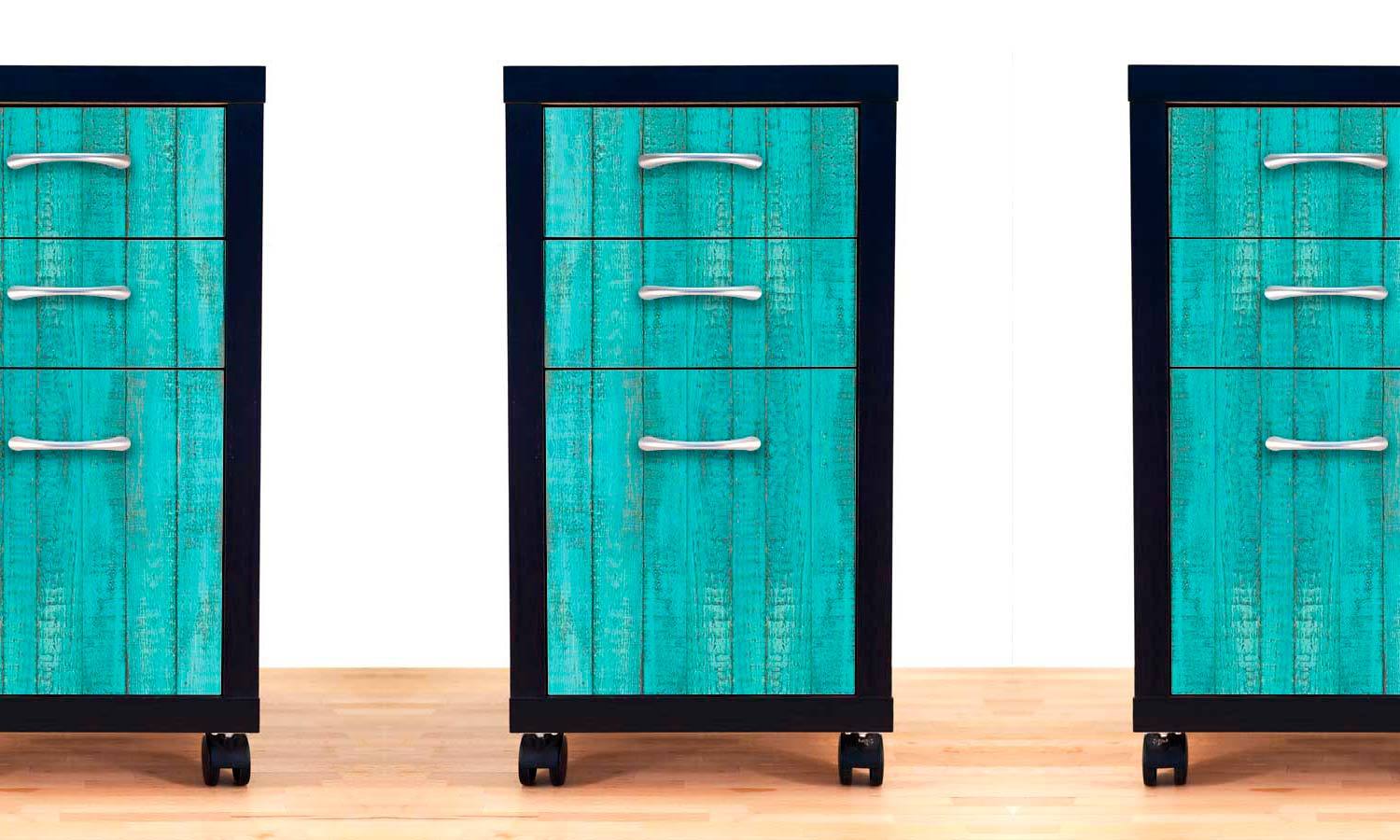 Klebefolie für tisch, selbstklebend - Wasserdichte Klebefolie für Möbel, Schrank, Tisch, Tür - UV-beständig & robust- Tirquize Baum PAT019