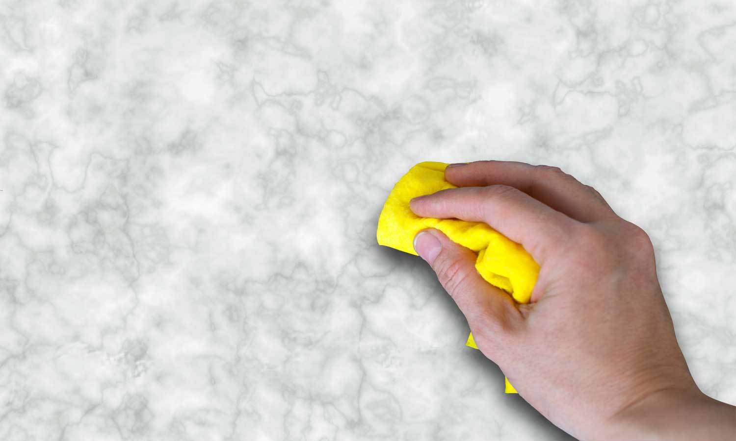 Folien für tische - Wasserdichte Klebefolie für Möbel, Schrank, Tisch, Tür - UV-beständig & robust- Marmor weiß PAT021