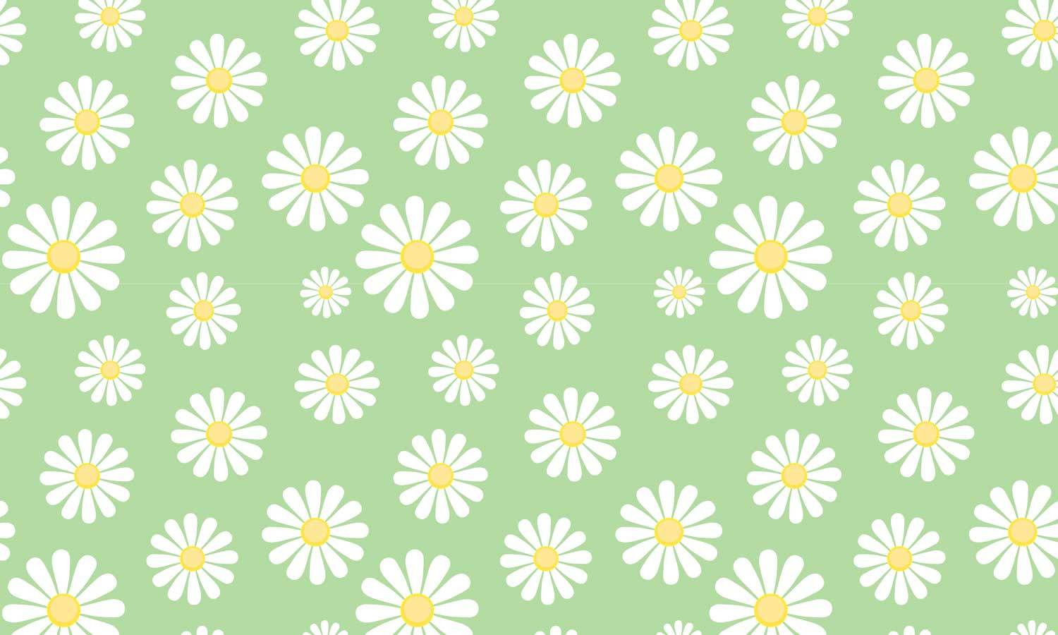 selbstklebende Folie für Möbel- Gänseblümchen PAT035 - aufkleber folie für möbel