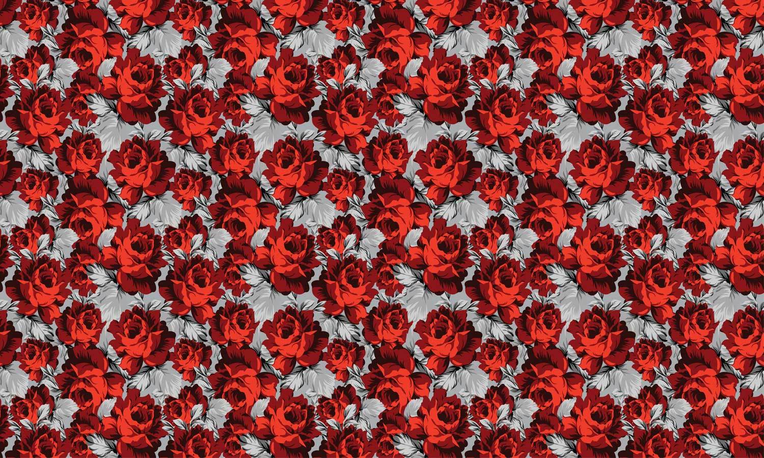 selbstklebende tapete für möbel- Rote rose PAT034 - life-decor.de