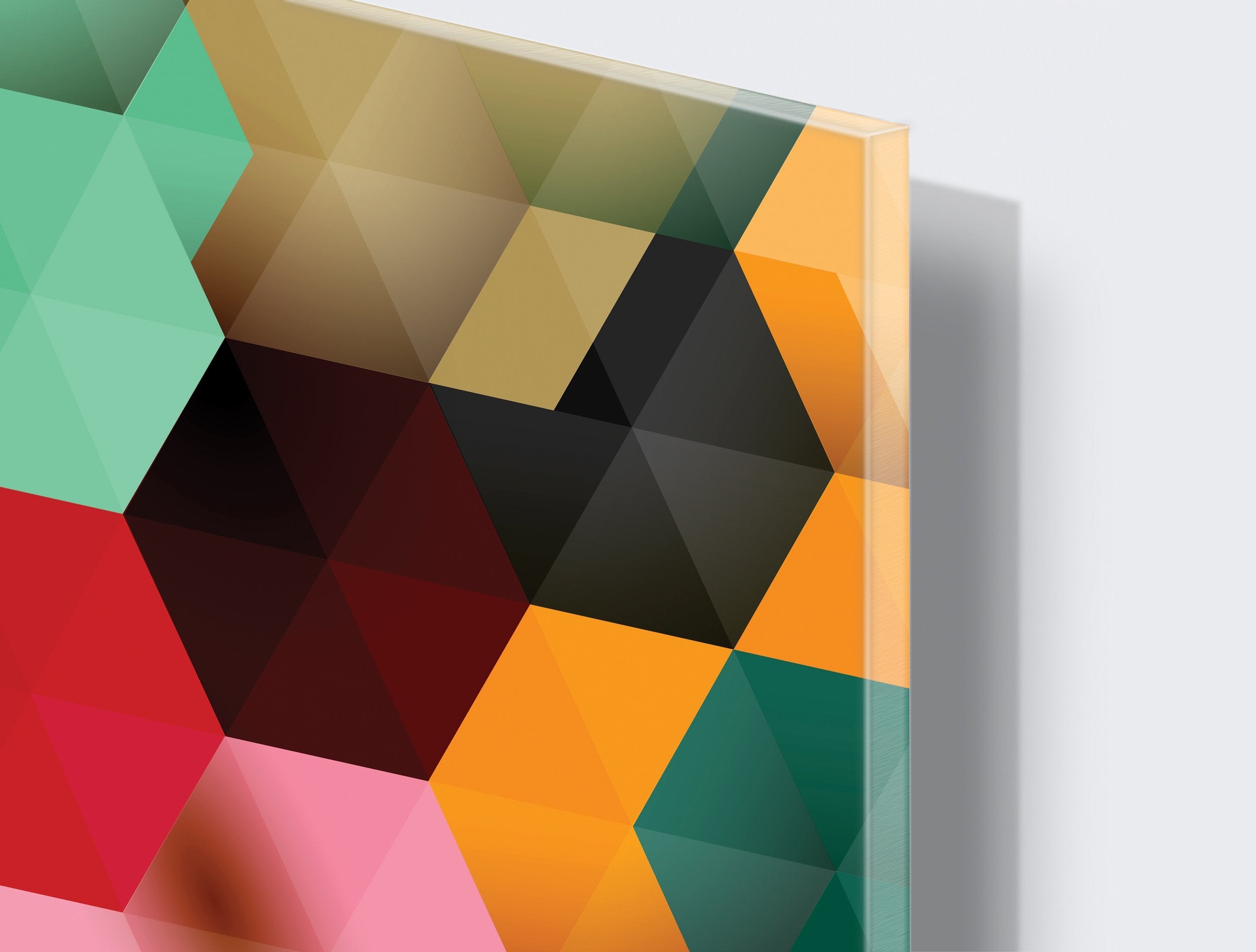 Kunst wand bilder rhomboid - AP057 - life-decor.de