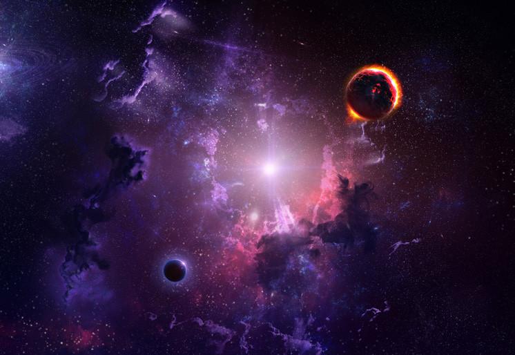 PVC Fototapete Comet – ECO Wandbild Selbstklebende Tapete – 3D Vinyl Wandsticker XXL  SW358 - life-decor.de