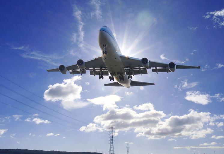 PVC Fototapete Airplane – ECO Wandbild Selbstklebende Tapete – 3D Vinyl Wandsticker XXL  SW381 - life-decor.de