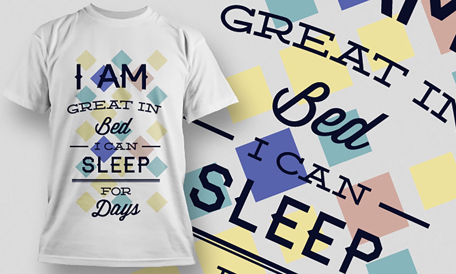 Sleep Day T-shirt Druck Online, männlich, weiblich und Baby Modell 150g. TS372