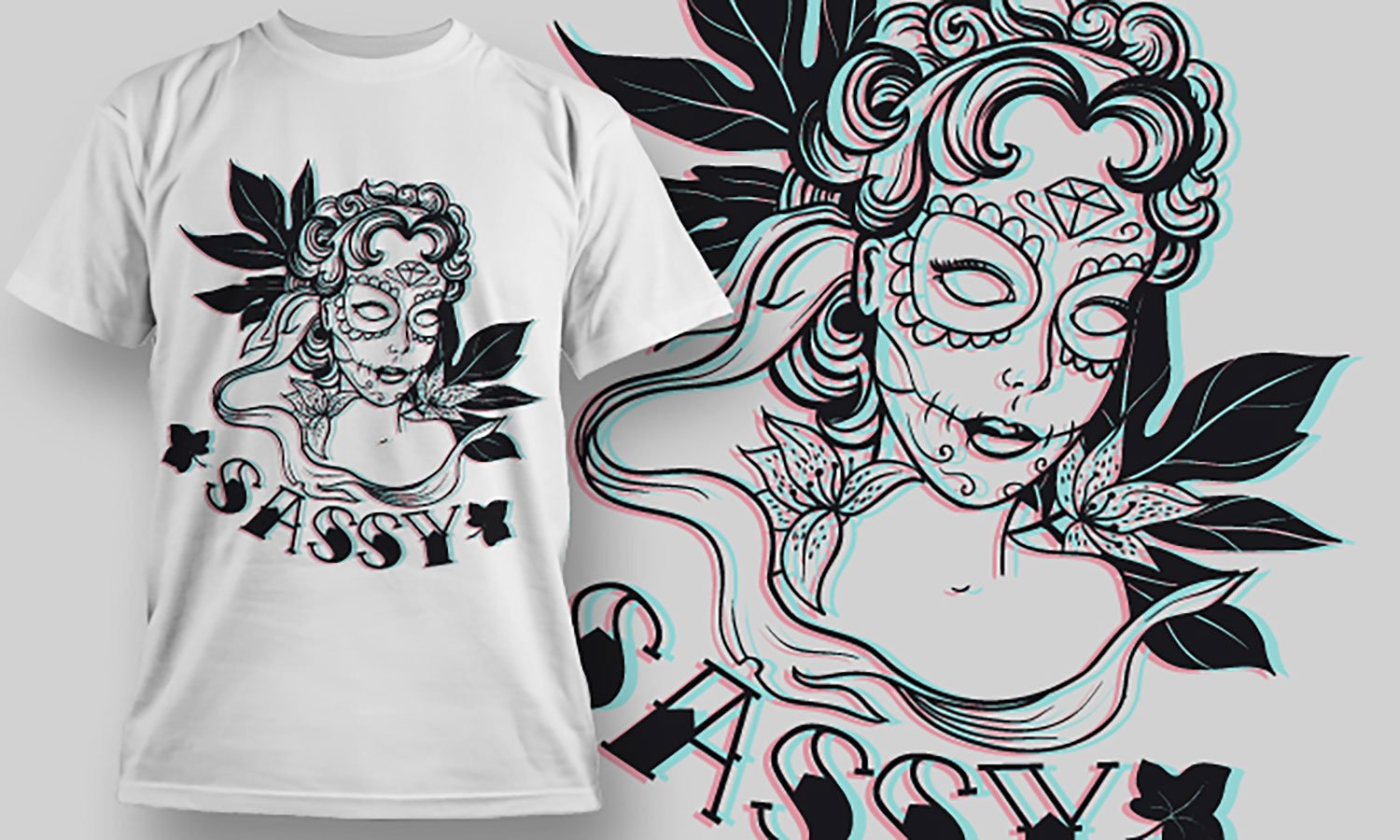 Sassy Girl T-shirt Druck Online, männlich, weiblich und Baby Modell 150g. TS262