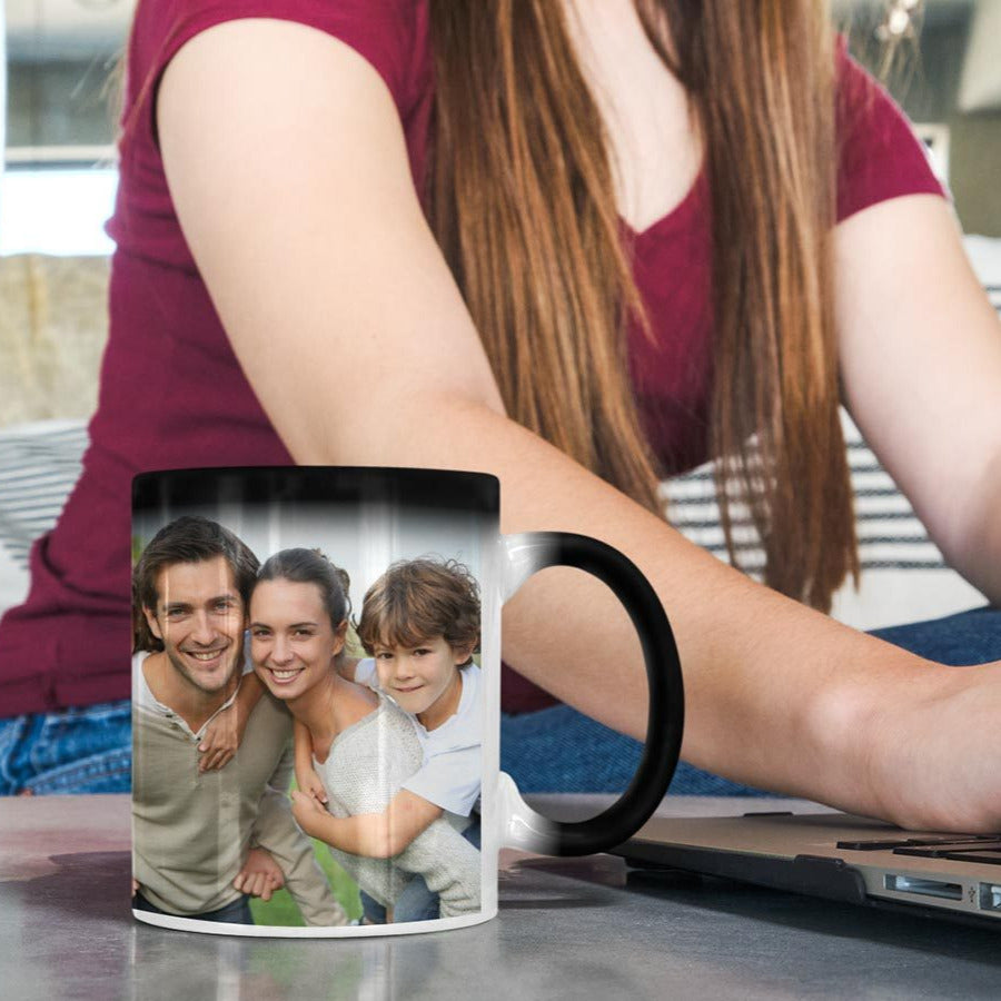 Tassen Bedrucken - Magischer Becher - Tasse mit Ihrem Bild