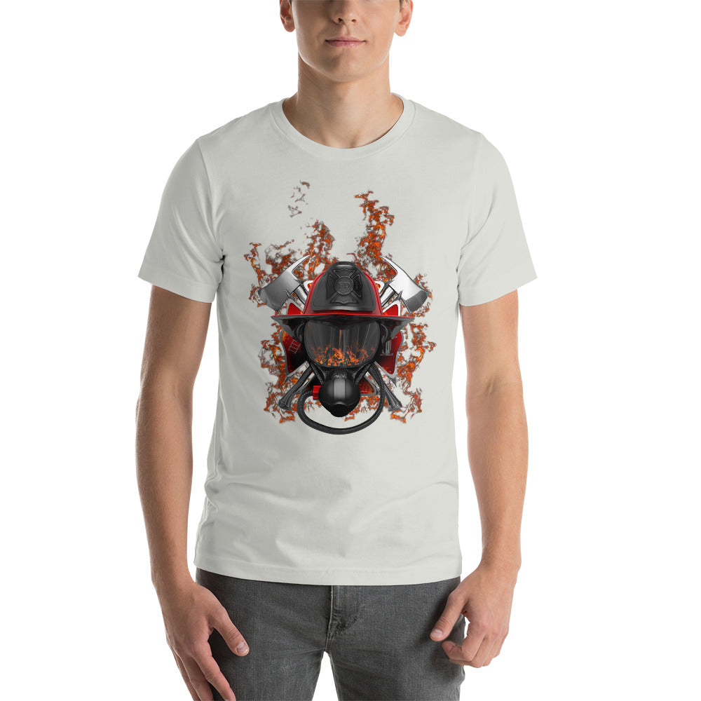 Feuerwehrmann Feuerwehrhelm Klassisches Herren-T-Shirt