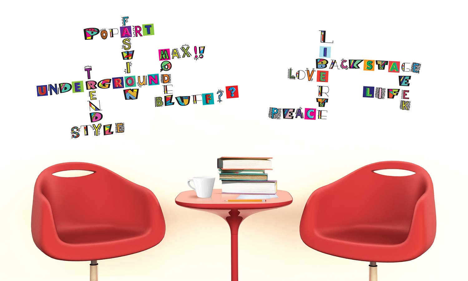 Wandaufkleber Buchstabe - WS075 - life-decor.de