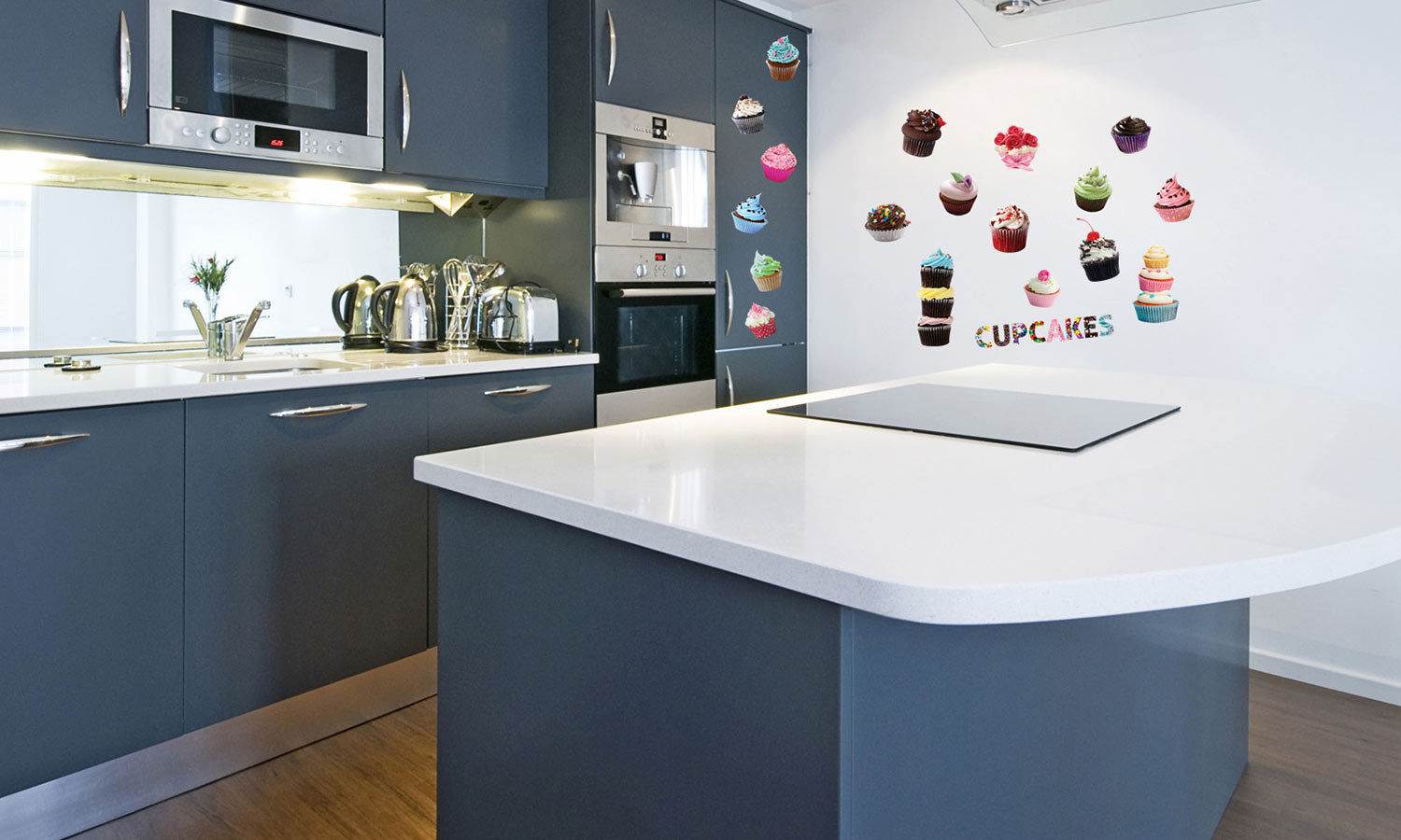 Wandaufkleber Cupcakes - WS057 - life-decor.de