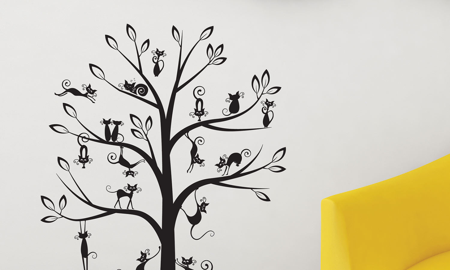 Wandaufkleber Kratzbaum - WS059 - life-decor.de