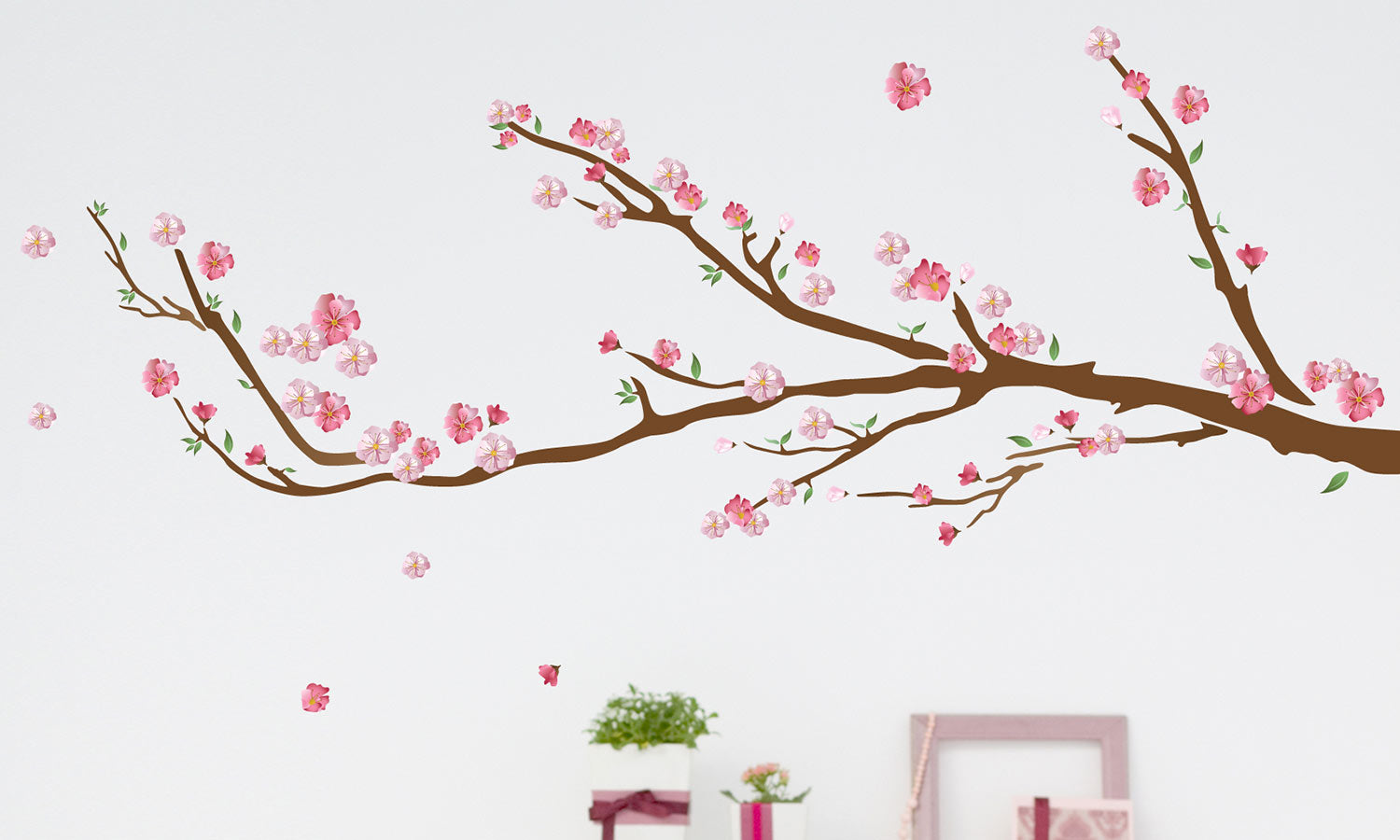 Wandaufkleber Kirschblüten - WS047 - life-decor.de
