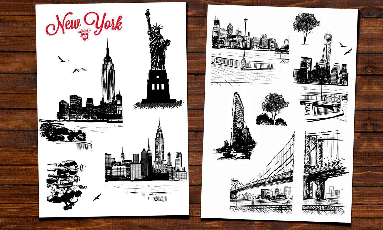 Wandaufkleber  New York - WS098 - life-decor.de