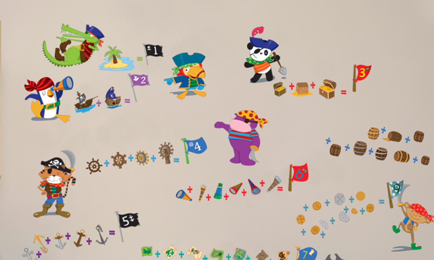 Wandaufkleber Piraten - WS086 - life-decor.de