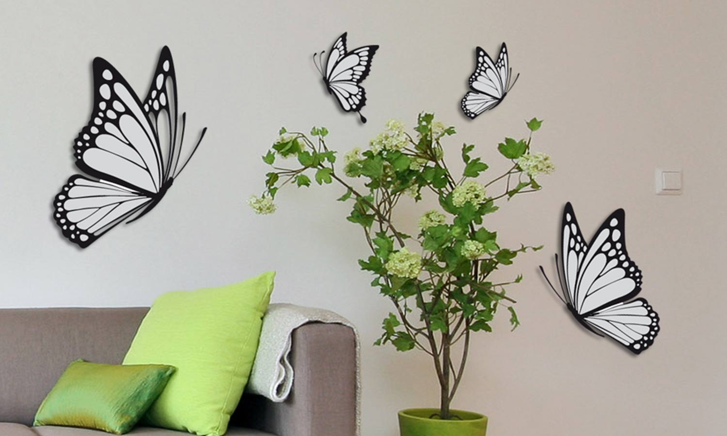 Wandaufkleber Schmetterling - M11 - life-decor.de