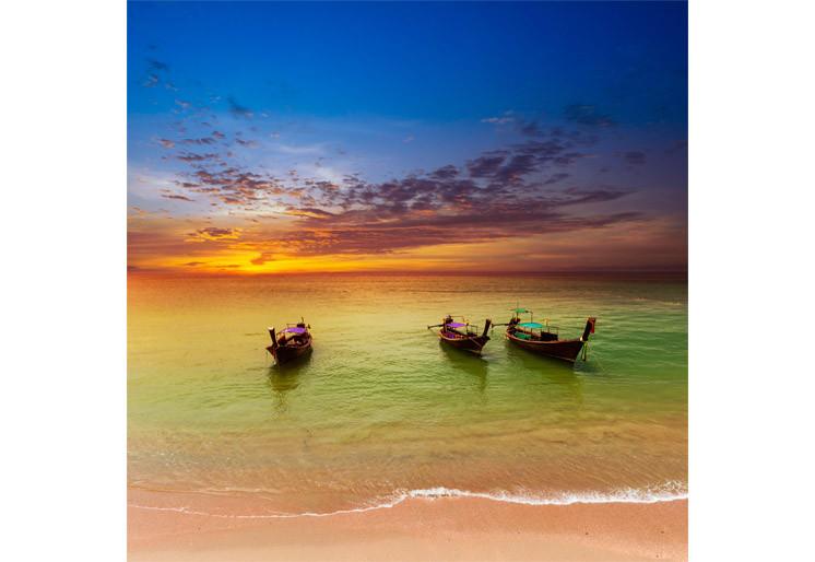 PVC Fototapete Sea Landscape – ECO Wandbild Selbstklebende Tapete – 3D Vinyl Wandsticker XXL  SW241 - life-decor.de