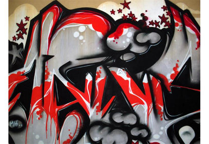 PVC Fototapete Graffiti – ECO Wandbild Selbstklebende Tapete – 3D Vinyl Wandsticker XXL  SW281 - life-decor.de
