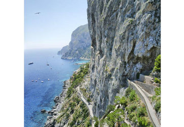 PVC Fototapete Capri Italy – ECO Wandbild Selbstklebende Tapete – 3D Vinyl Wandsticker XXL  SW254 - life-decor.de